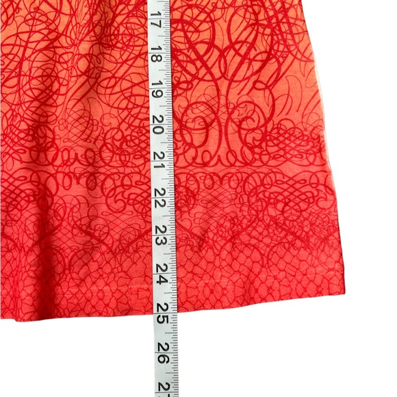 Chico’s Embellished 3/4 Sleeve Geo Print Scoop Neck Top Size 2 | Large (12) - Picture 6 of 6